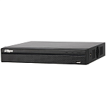 IP Видеорегистратор Dahua DHI-NVR2208-8P-4KS2  8-ми канальный, 4K, 8 PoE портов, до 80Мбит/с, до 8Мп, 2HDD до 6Тб, аудио вх./вых., HDMI, VGA