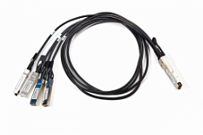 DAC пассивный медный 100G QSFP28 <=> 4xSFP25G , 3м