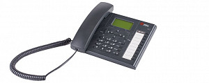 VoIP телефон QTECH, 2 линии, 9 программируемых клавиш, SIP, 2 порта Ethernet RJ-45 LAN/PC