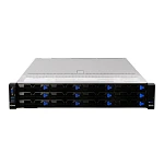 Серверная платформа SNR-SR2412LE-NV, 2U, AMD EPYC Gen4,5, DDR5, 12xHDD, резервируемый БП