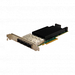 Сетевая карта 4 порта 25GBase-X (SFP28/zSFP+, Intel® XXV710 Based), Silicom PE325G4I71L-XR