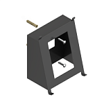 Крепление накладное для вызывной видеопанели RUBETEK RCP-08