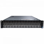 Сервер Dell PowerEdge R720XD, 2 процессора Intel Xeon 8C E5-2650v2 2.60GHz, 64GB DRAM, 24SFF