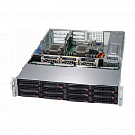 Платформа Supermicro 2U SYS-6029P-WTRT, Два процессора Intel  Xeon Scalable, DDR4, 12x3,5" HDD SATA, 2x10Gbase-T