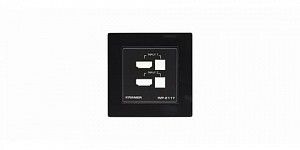Комплект из рамки и лицевой панели для коммутатора WP-211T/EU; цвет черный Kramer Electronics WP-211T EU PANEL SET
