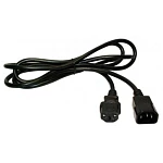 Шнур питания Lanmaster LAN-PP13/14-1.5-BK C13-С14 проводник.:3x0.75мм2 1.5м 250В 10А (упак.:1шт) черный