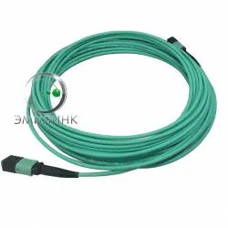 Волоконно-оптическая сборка trunk NTSS PREMIUM 24pc, MTP (male)-MTP (male), полярность А, 50/125 OM3, внутренний, 10 м, LSZH