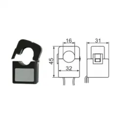 Трансформатор тока XH‐SCT‐T16 100A/100mA