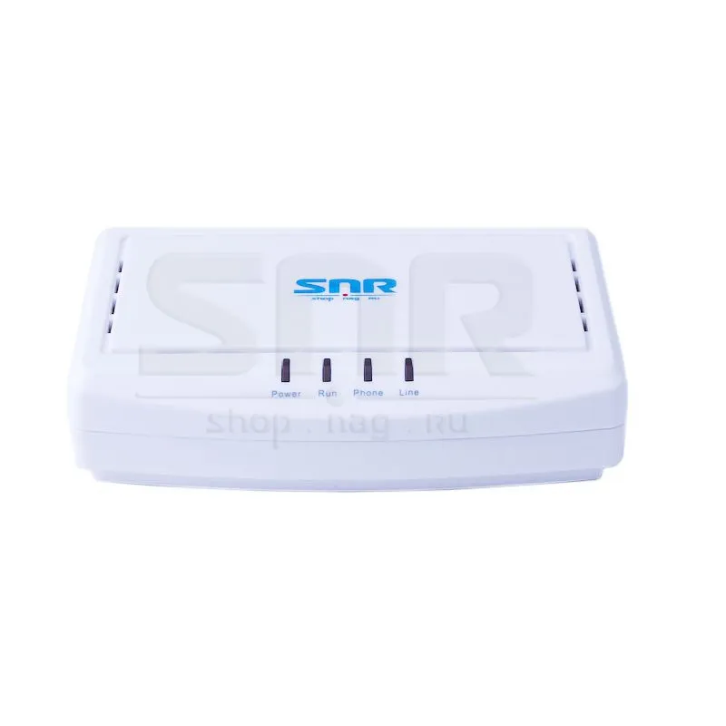 Шлюз VoIP SNR, 1 FXS, 1 PSTN-Passthrough, 2 RJ45, 1 SIP аккаунт