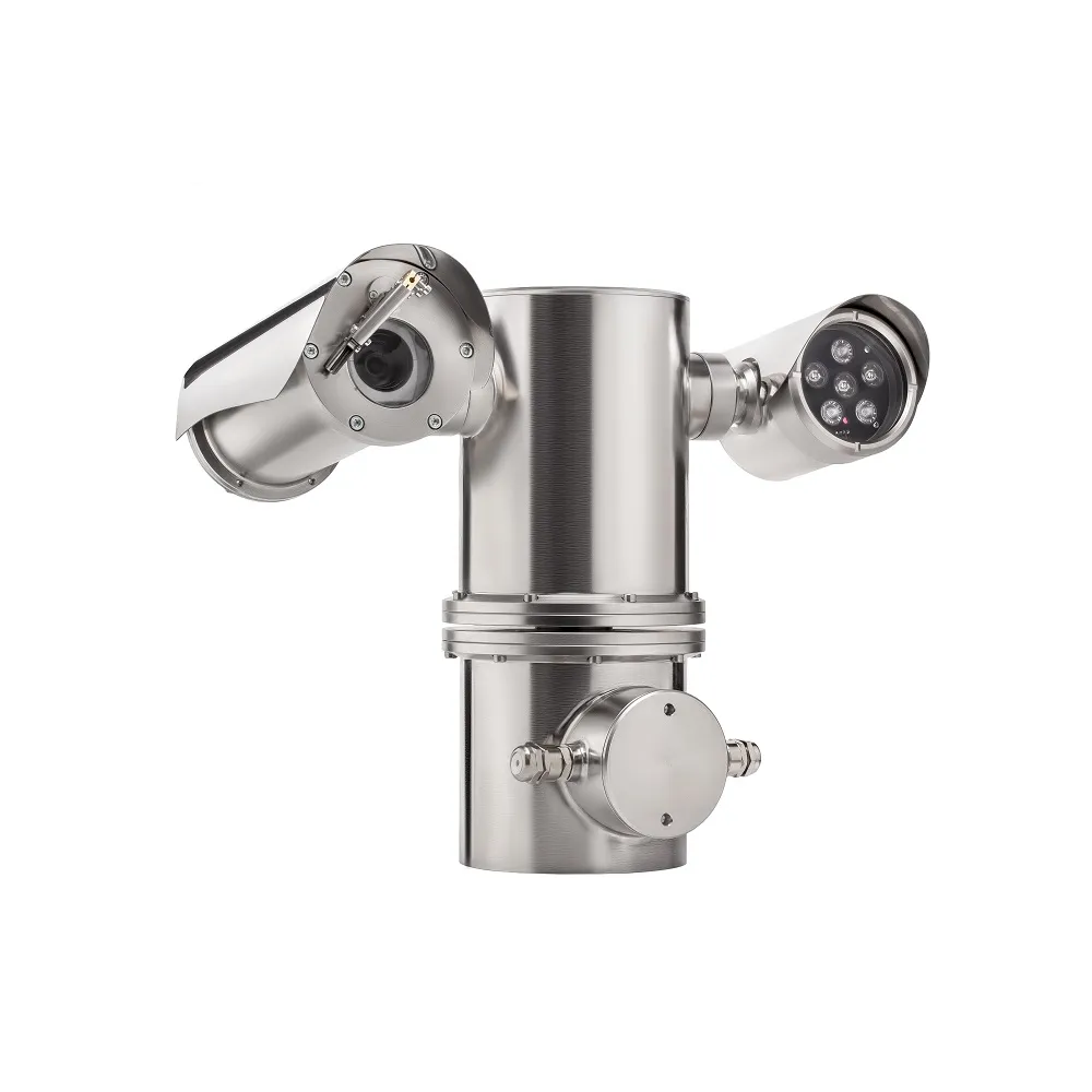 Взрывозащищенная PTZ-камера EXD, 3Мп, мотор. объектив 4,6-152,0 мм, 24 DC/АC, IP68