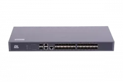 Управляемый коммутатор GIGALINK GL-SW-F201-26F, 24 порта
