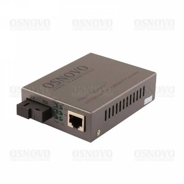 Оптический медиаконвертер OSNOVO OMC-100-11S5a