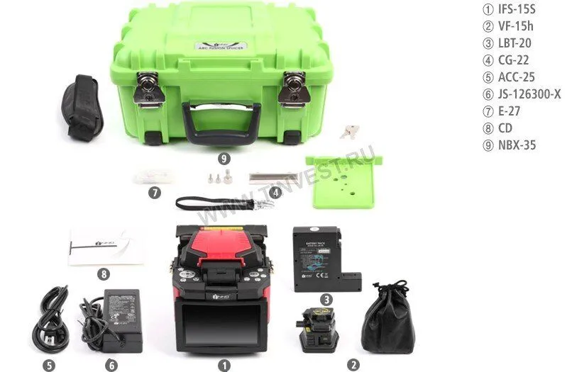 Аппарат для сварки оптоволокна INNO IFS-15S KIT