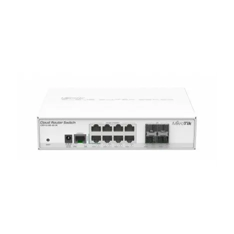 Коммутатор Mikrotik Cloud Router Switch CRS112-8G-4S-IN  (RouterOS L5)