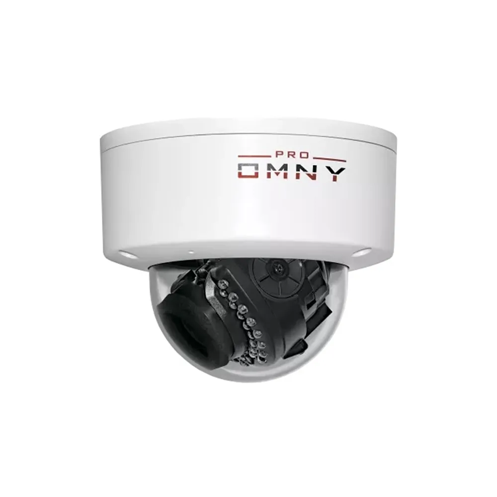 Проектная купольная IP камера OMNY 4000 PRO 4Мп/25кс, H.265, управл. IR, моториз.объектив 2.8-12мм, 12В/PoE, встроенный микрофон (некондиция)