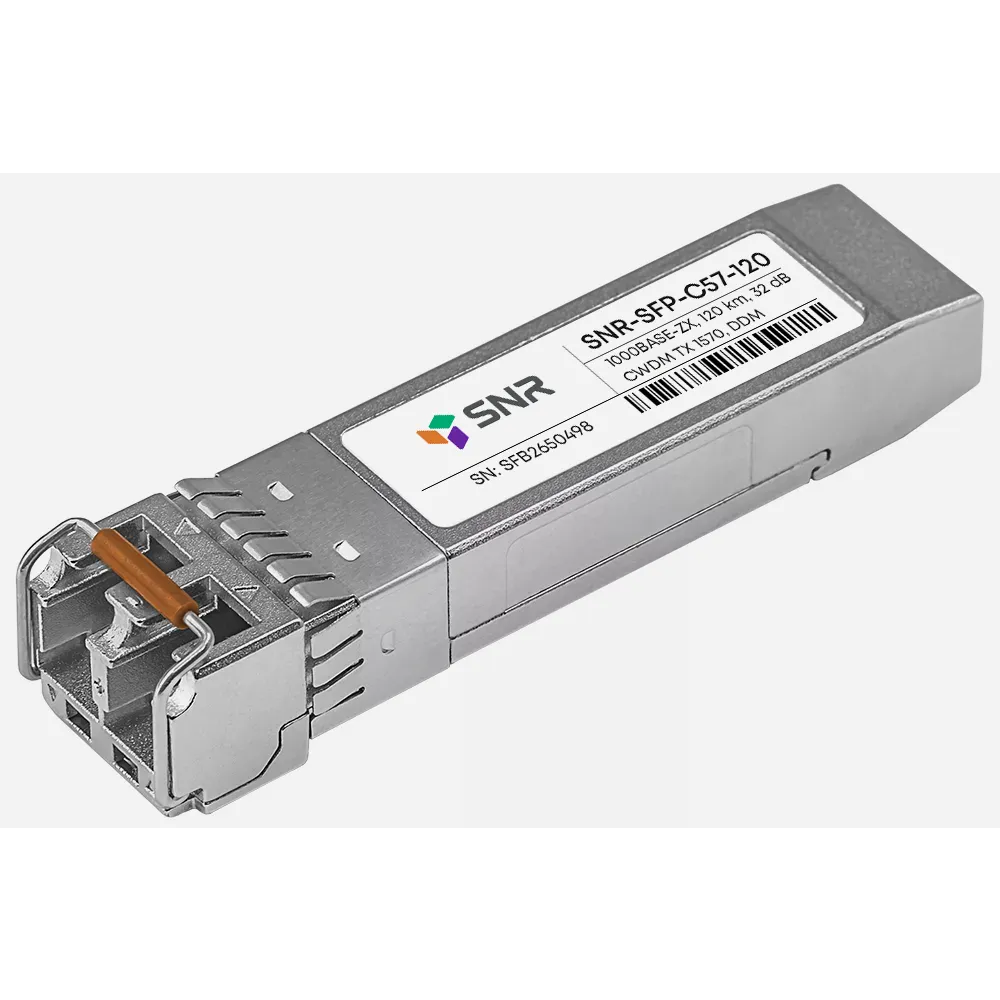 Модуль SFP CWDM оптический, дальность до 120км (32dB), 1570нм