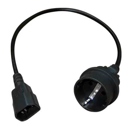 Переходник для NetPing PWR-220 с компьютерной розетки на обыкновенную