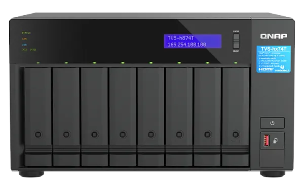 Сетевой RAID-накопитель TVS-h874T