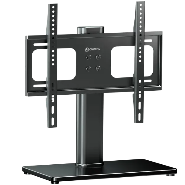 Настольная подставка для ТВ ONKRON 26"-55", макс 30 кг, чёрная PT1