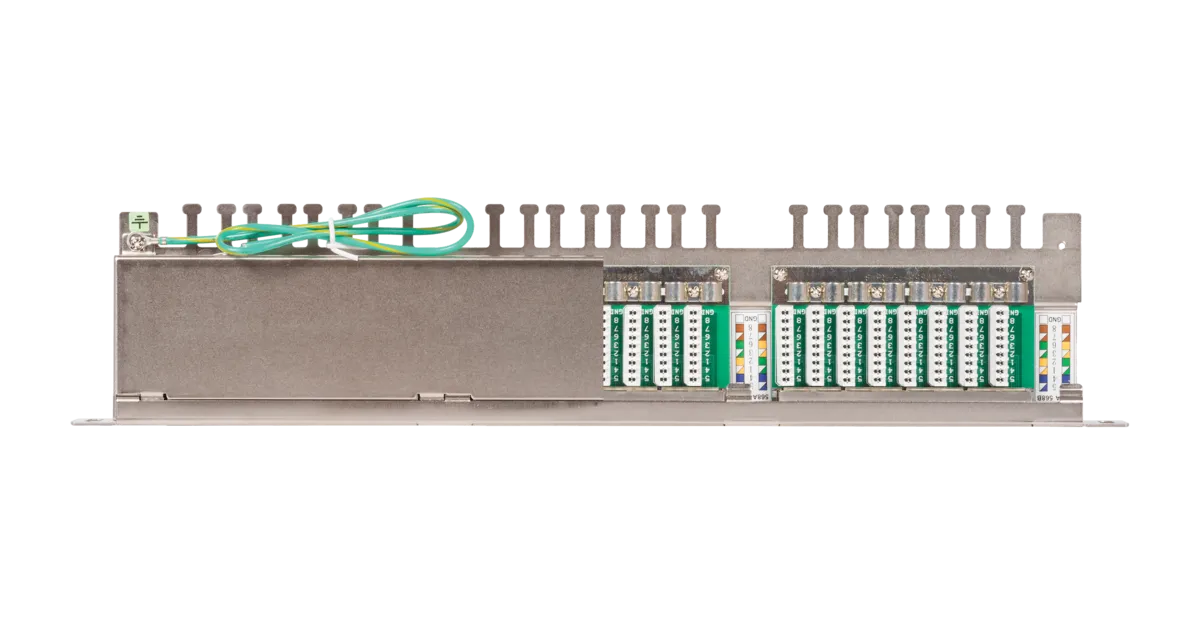 Коммутационная панель NIKOMAX 19" NMC-RP24SD2-HU-MT, 0,5U