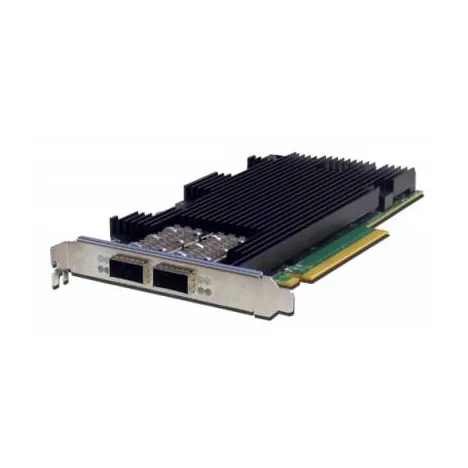 Сетевая карта 2 порта 10G/25G/40G/100GBaseX Content Director (QSFP28, Intel FM10420), Silicom PE3100G2DQiR-QX4 