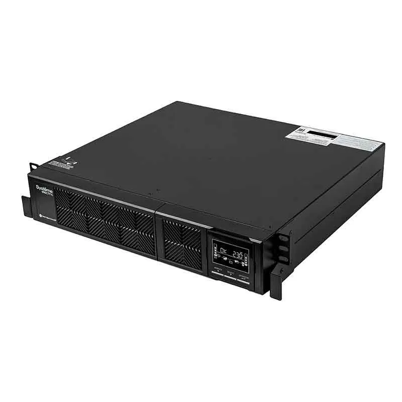 ИБП Systeme Electric Smart-Save Online SRT, 2000VA/2000W, On-Line, Extended-run, Rack 2U(Tower convertible), LCD, Out: 8xC13, SNMP Intelligent Slot, USB, RS-232, Short depth