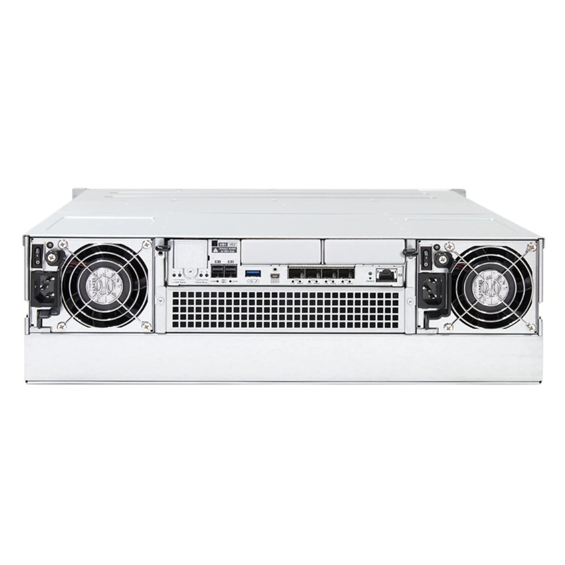 Система хранения данных Infortrend CS3016G (1xCtrl, до 16xHDD, 2xSAS12G внеш. порт, 4x16GB, 4x10G порта iSCSI)