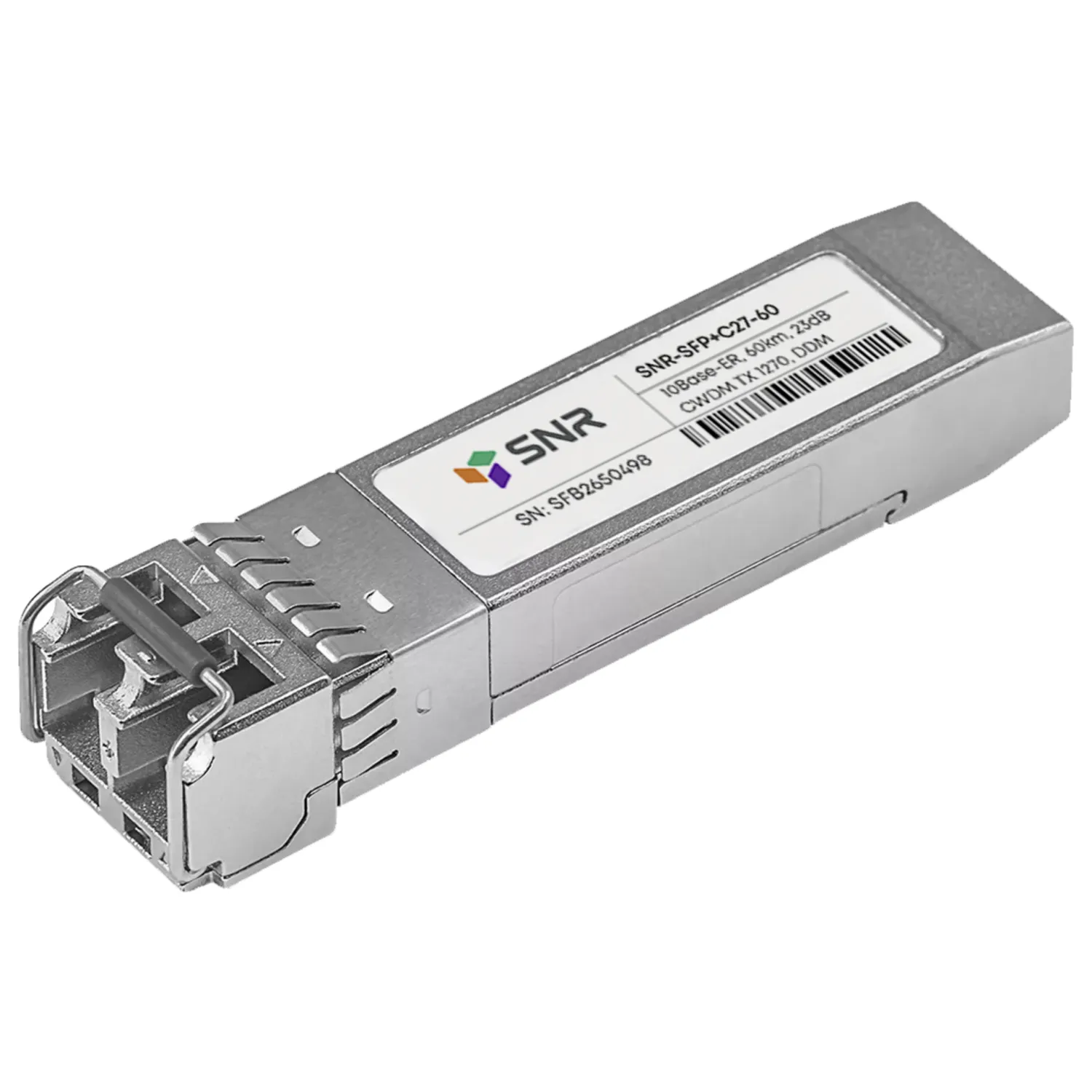 Модуль SFP+ CWDM оптический, дальность до 80км (23dB), 1270нм