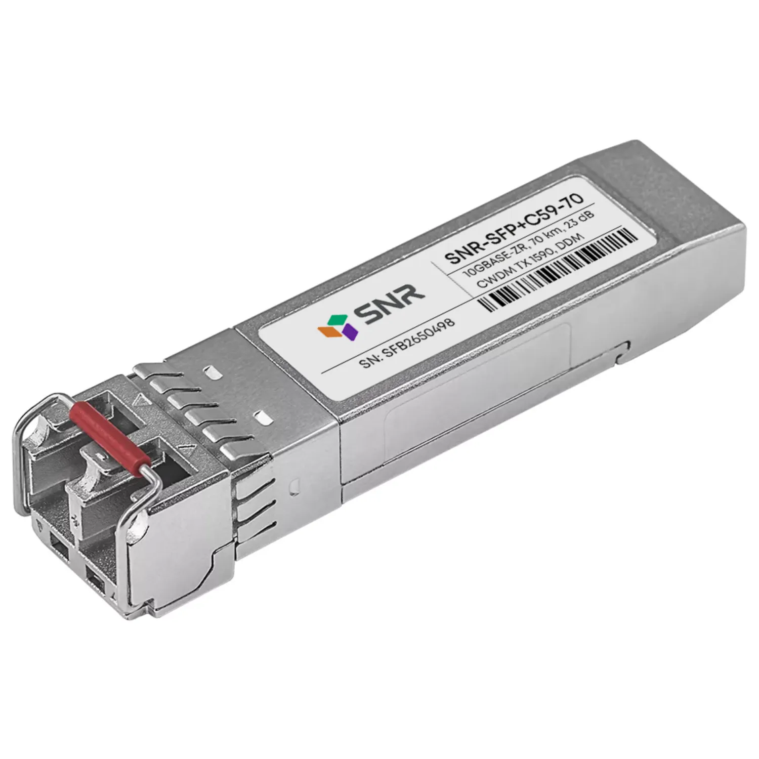 Модуль SFP+ CWDM оптический, дальность до 80км (23dB), 1590нм