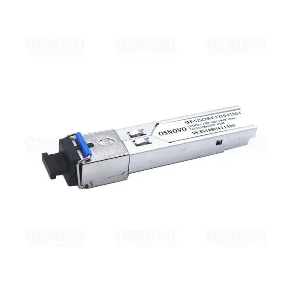 Оптический SFP модуль SFP-S1SC18-F-1310-1550-I