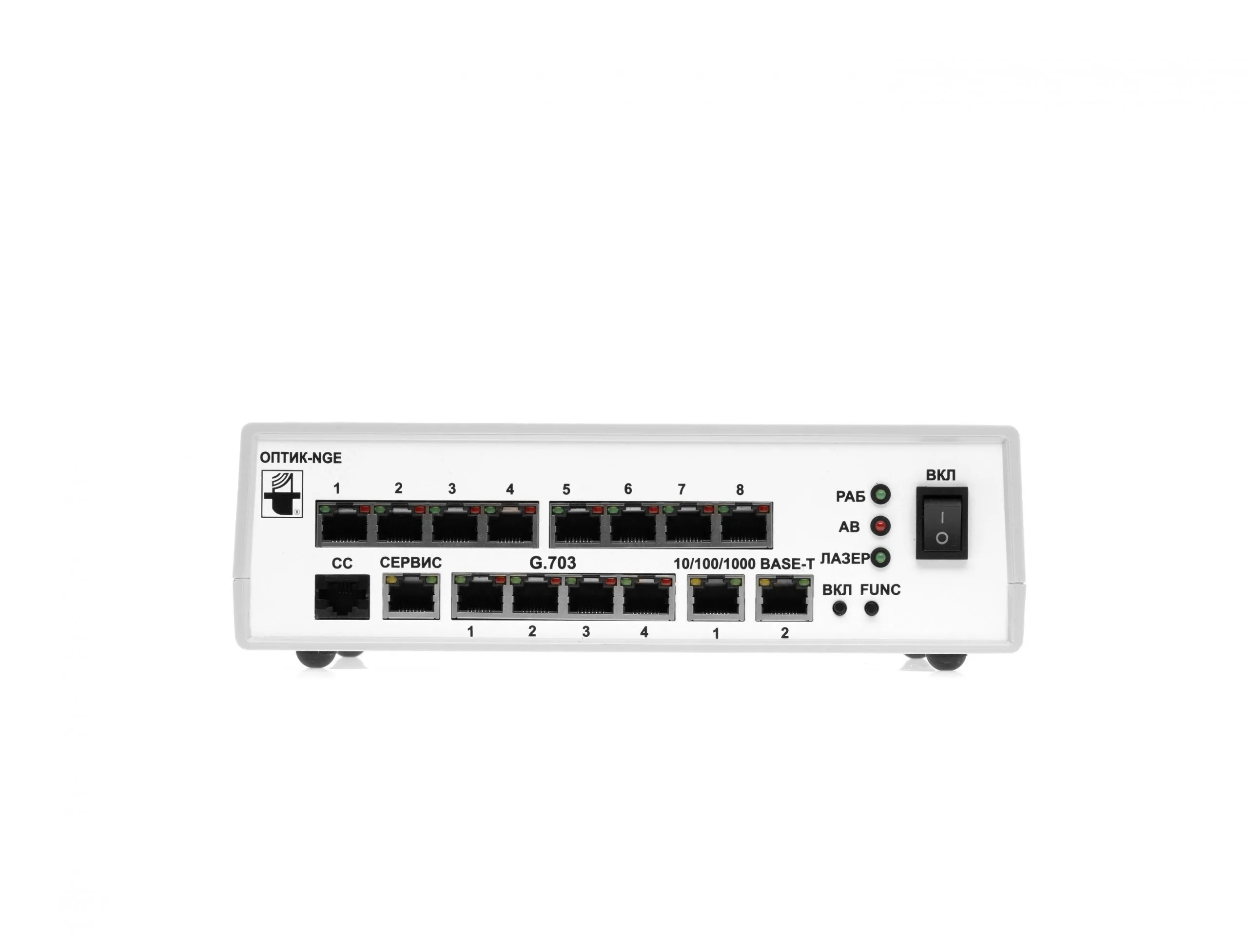 PDH мультиплексор НПО Телеком Оптик NGE-1-4E1-FXS-08