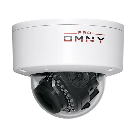 Проектная купольная IP камера OMNY 4000 PRO  4Мп/25кс, H.265, управл. IR, моториз.объектив 2.8-12мм, 12В/PoE, встроенный микрофон