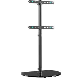 Интерьерная стойка для ТВ ONKRON 30"-60", макс 41 кг, поворотная, чёрная TS5060