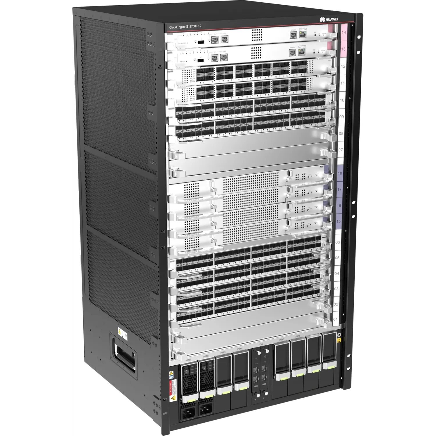 Коммутатор Huawei S12700E-12 Bundle (Assembly Chassis, MCU, SFU, AC, Licenses)