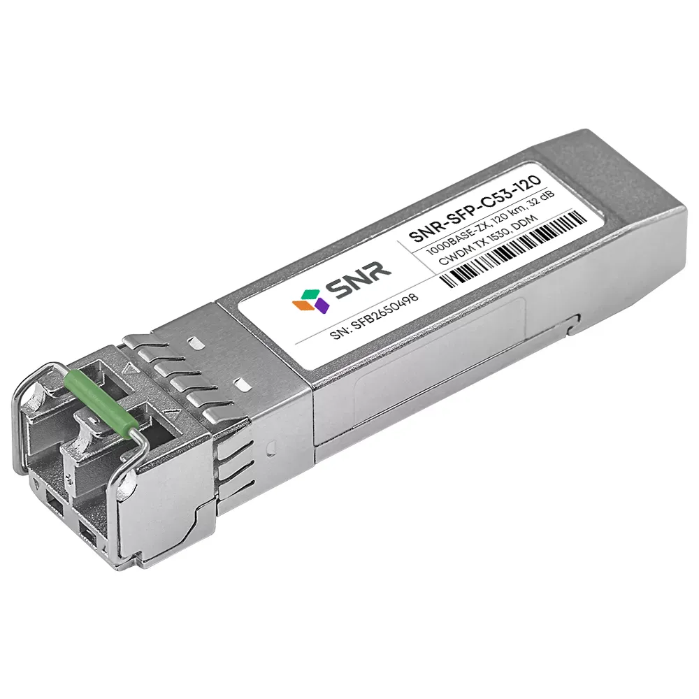 Модуль SFP CWDM оптический, дальность до 120км (32dB), 1530нм