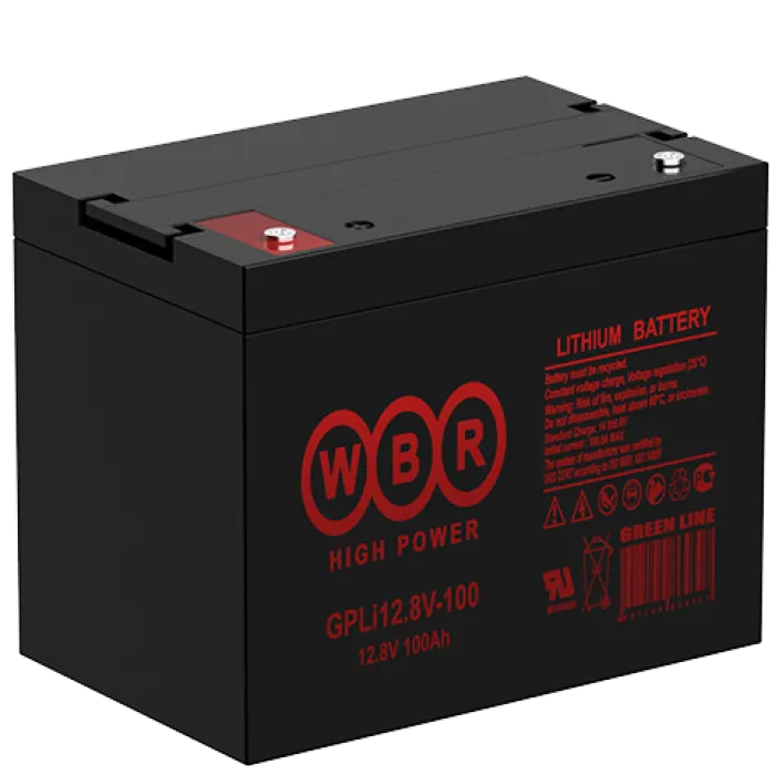 Литий-железо-фосфатный (LiFePO) аккумулятор WBR GPLi 12.8V-100K
