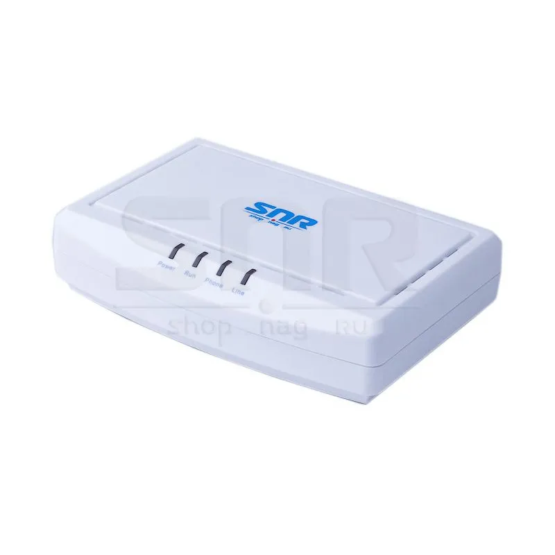 Шлюз VoIP SNR, 1 FXS, 1 PSTN-Passthrough, 2 RJ45, 1 SIP аккаунт