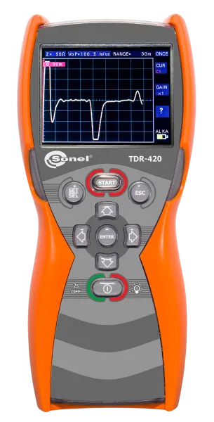 Рефлектометр Sonel TDR-420