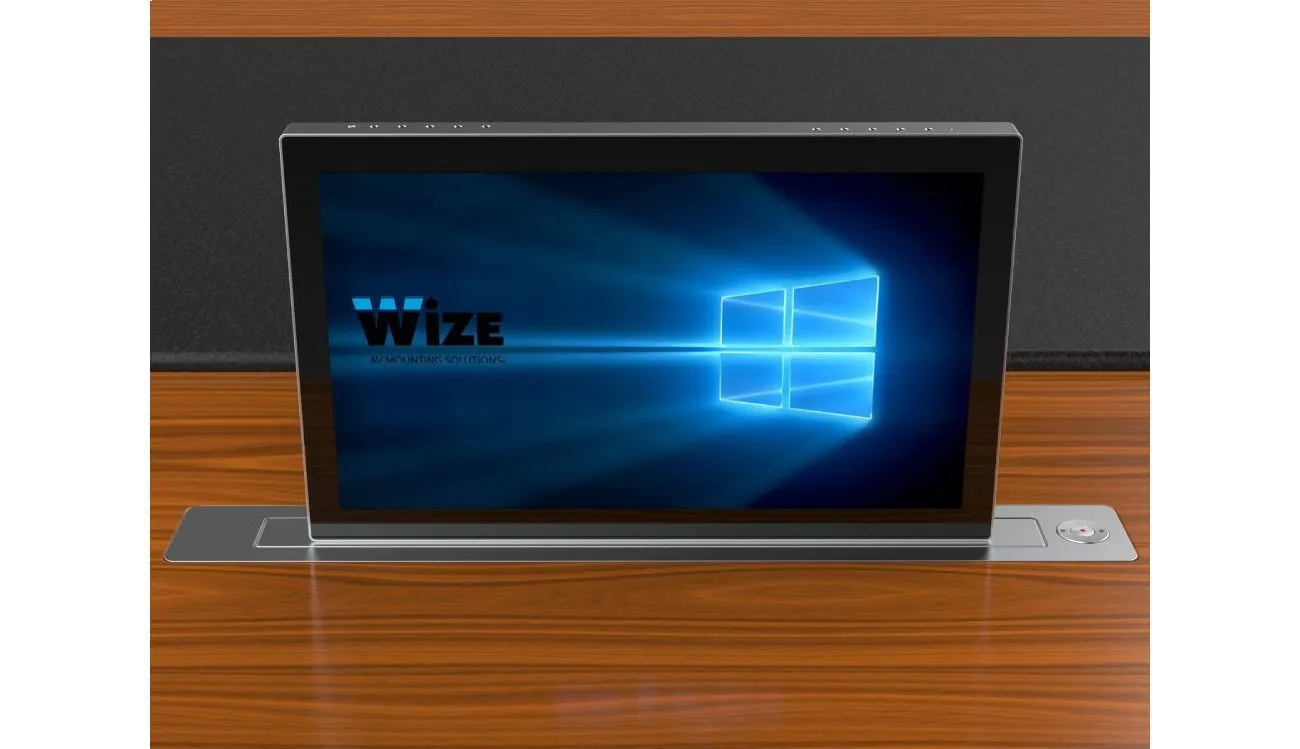 WR-15B2 Touch (silver) Моторизированный выдвижной двусторонний монитор Bond Twin