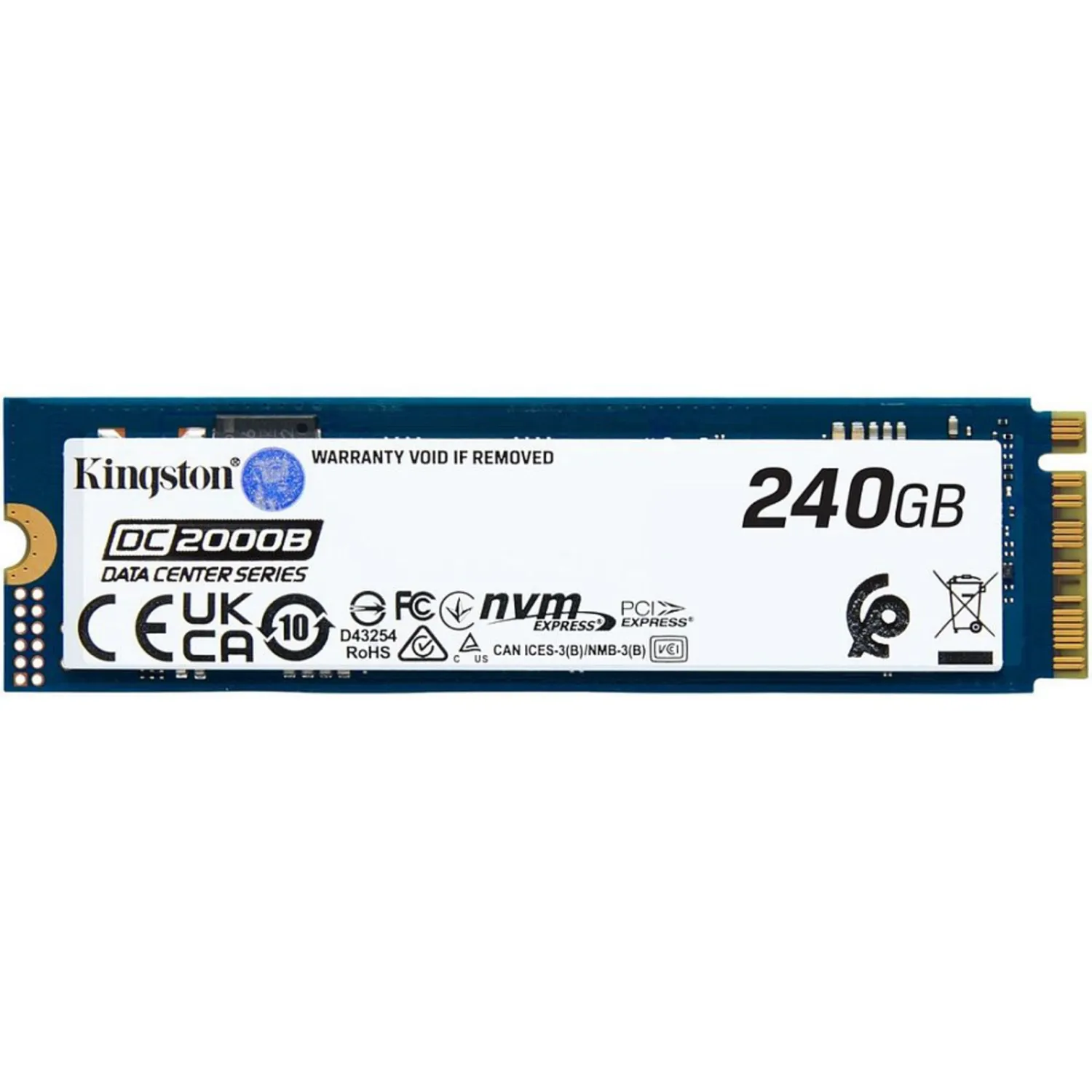 Накопитель Kingston 240GB SSD DC2000B Drive M.2 2280