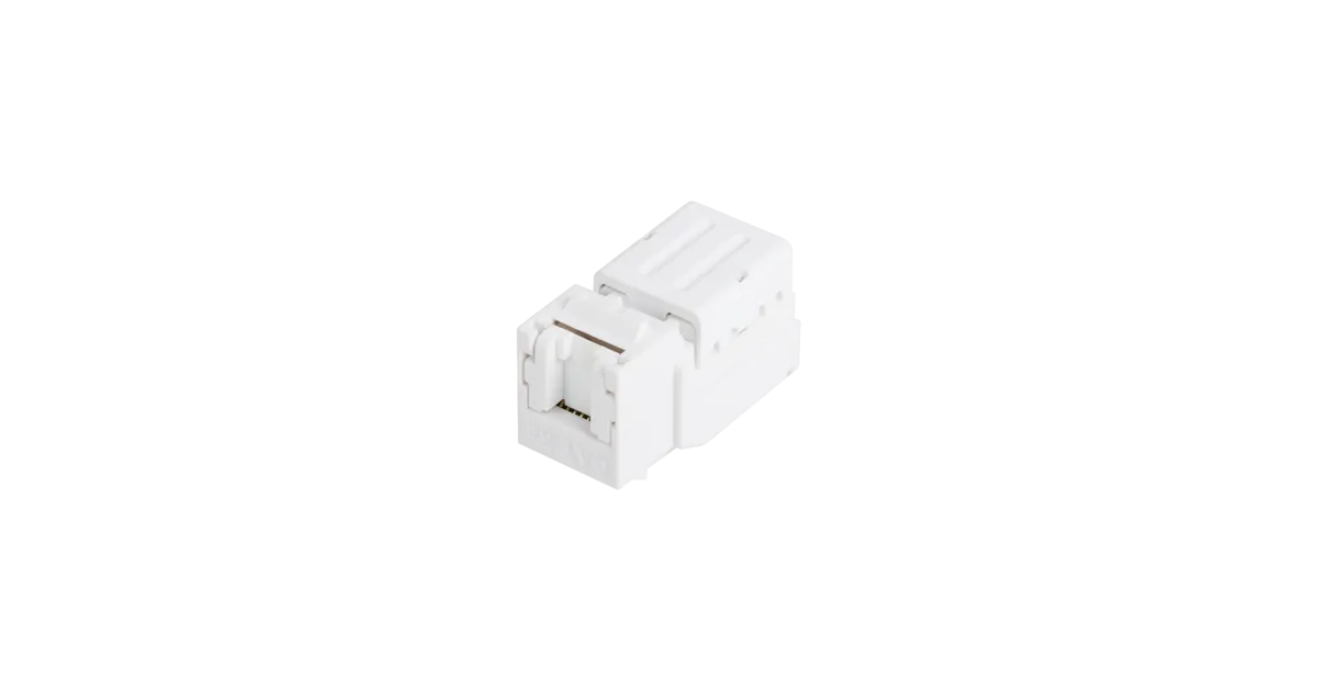 Модуль-вставка NIKOMAX типа Keystone NMC-KJUD2-ST-WT, Кат.5е (Класс D)