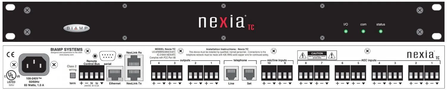 Аудиопроцессор BIAMP NEXIAPM