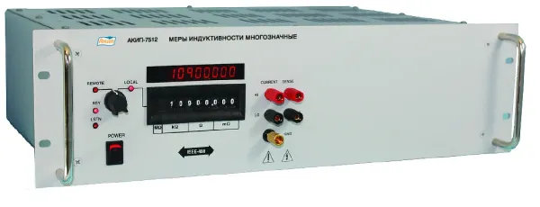 Мера индуктивности АКИП-7512/1