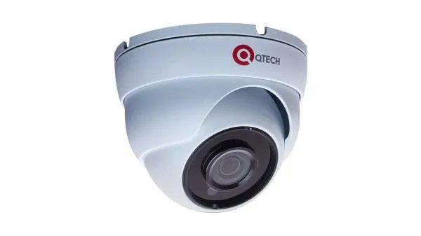 Мультиформатная аналоговая купольная видеокамера QVC-AC-102V (2.8)