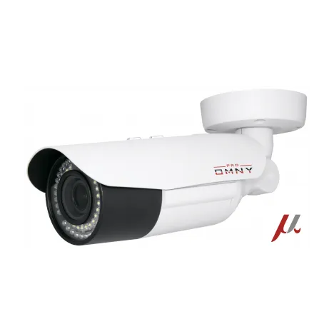 Проектная IP камера OMNY M54E 2812 уличная OMNY PRO серии Мира. 4Мп/25кс, H.265, управл. IR, моториз.объектив 2.8-12мм, PoE, EasyMic