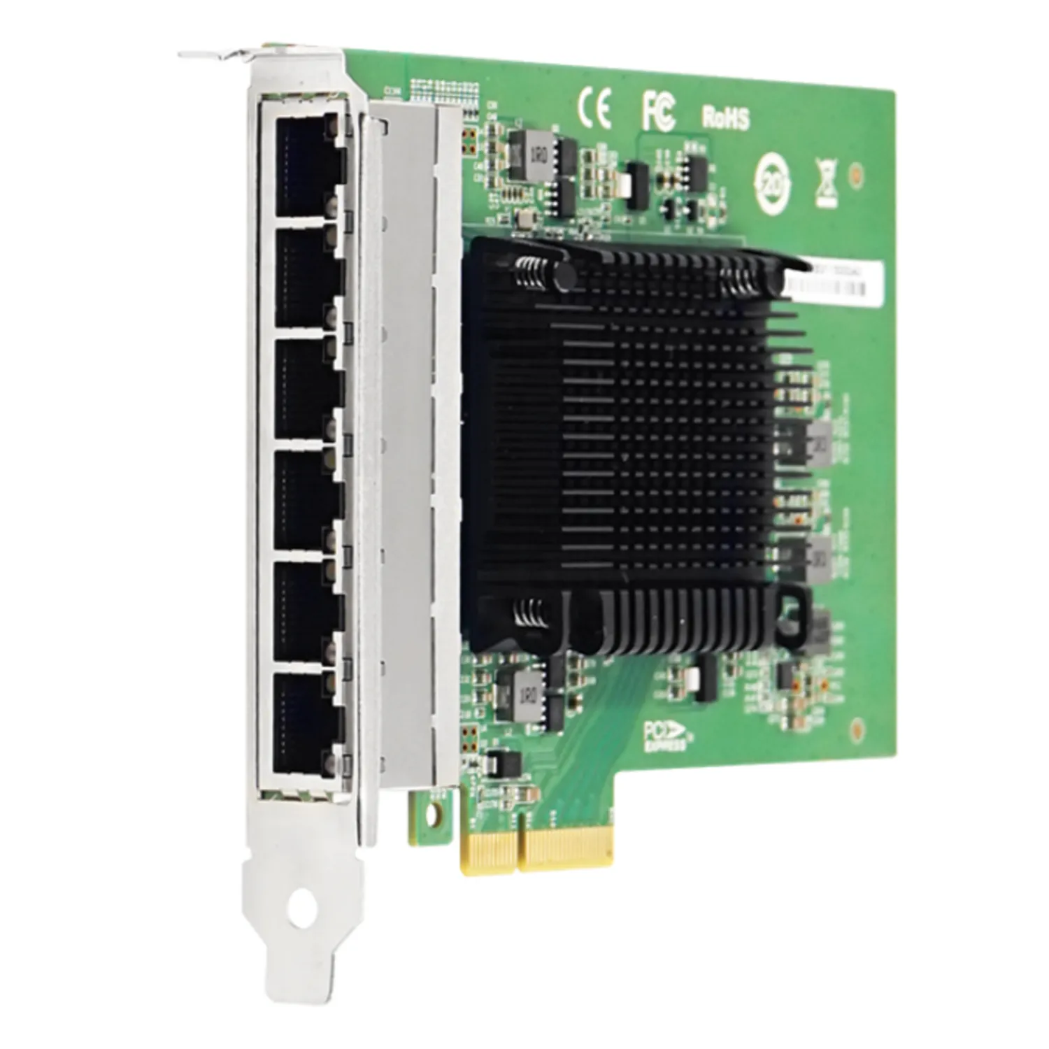 Сетевая карта LR-Link 6 портов 10/100/1000 Base-T LRES2006PT