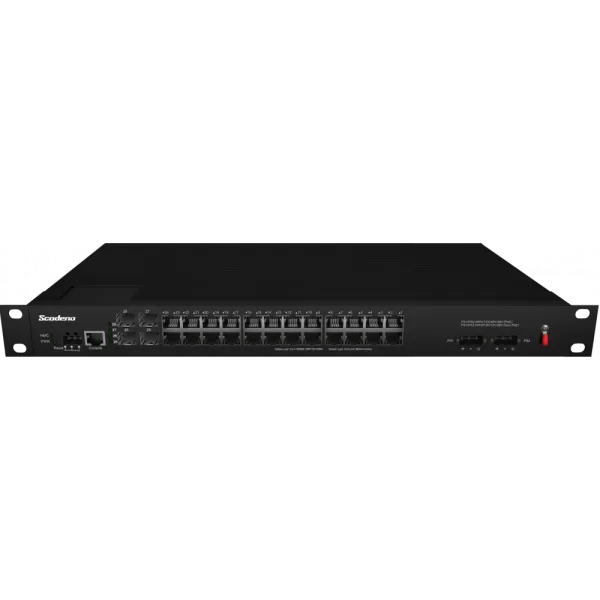 Промышленный PoE коммутатор Scodeno XPTN-9000-85-4GX24GP-R-V 4x1000 Base-X, 24x10/100/1000 Base-T