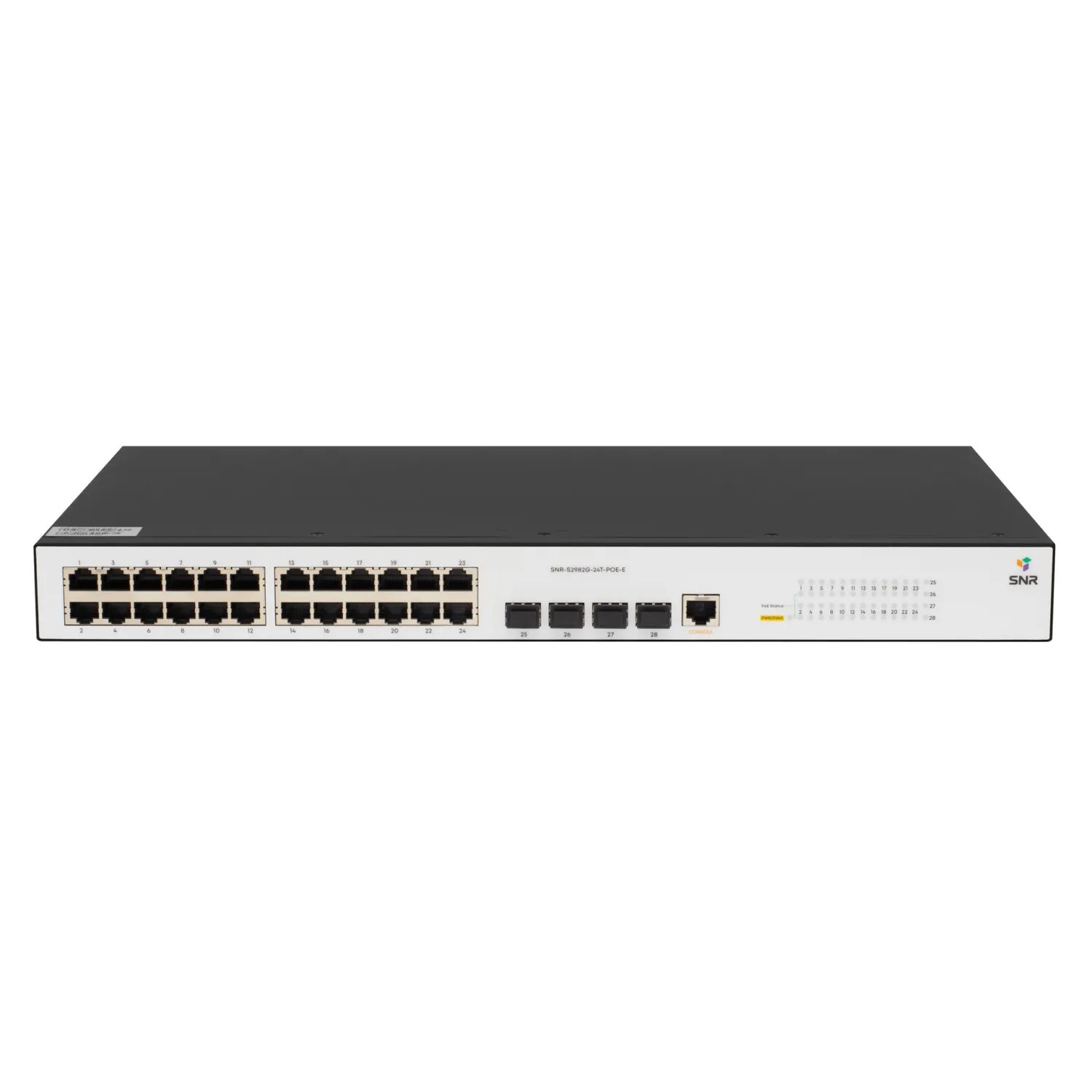 Управляемый POE коммутатор уровня 2 БУ SNR-S2982G-24T-POE-E-used