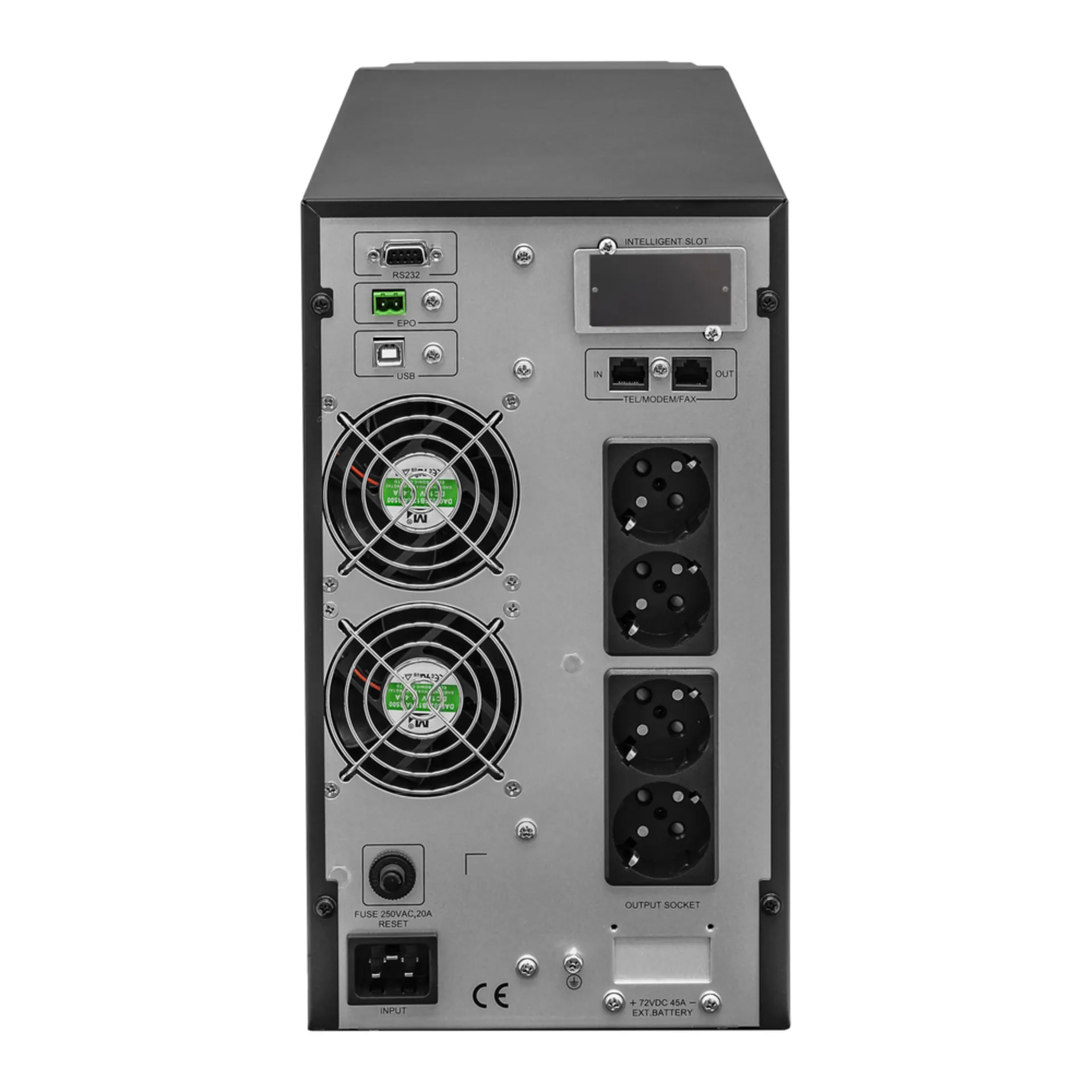 Источник бесперебойного питания On-Line SNR серии BASE 3кВА/2,7кВт, 72VDC