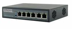 Коммутатор OSNOVO SW-20600/B(60W), 6 портов